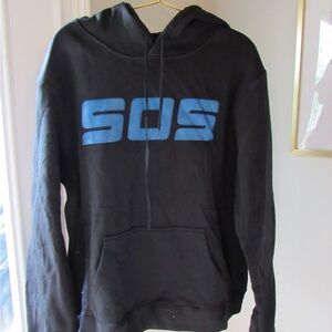 Black SOS Hoodie